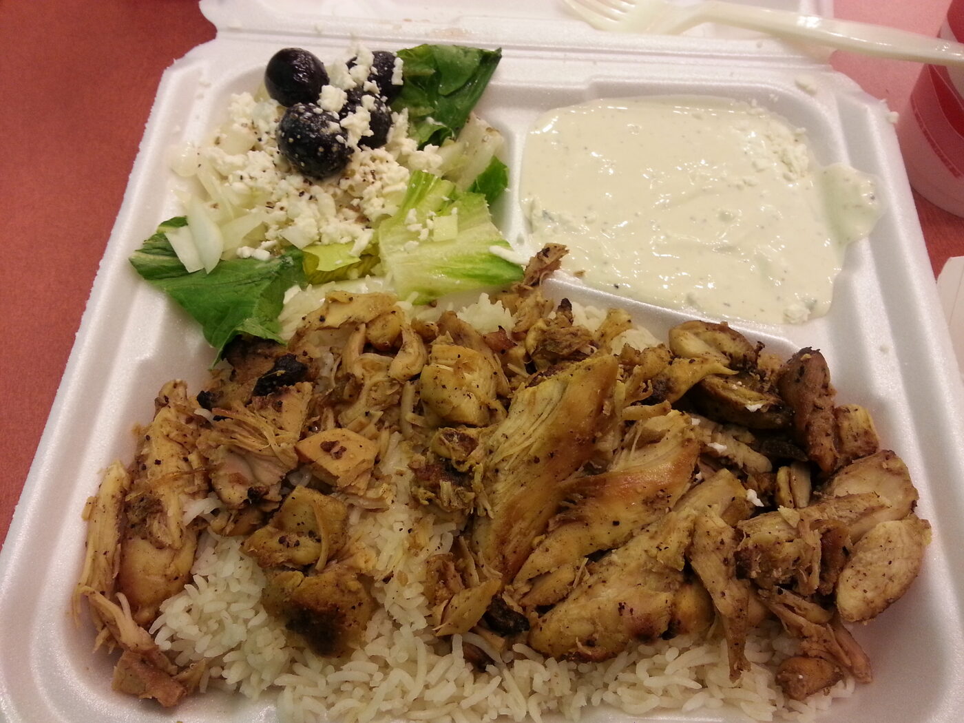 Mixed shawarma platter